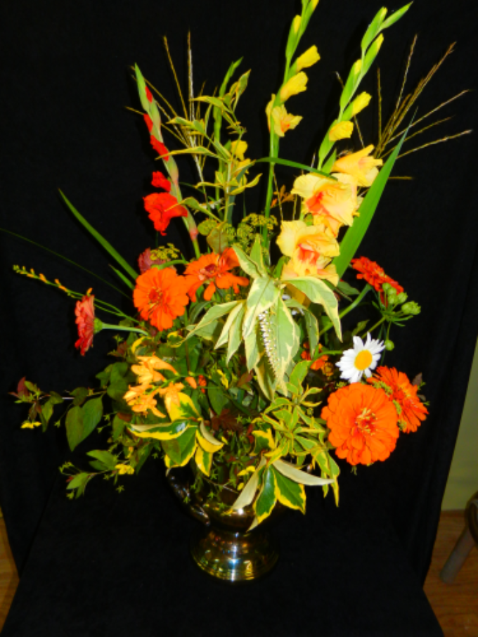 Flower Arrangements from our Cut Flower Workshops